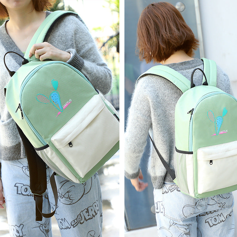 School bag three piece backpack fashion 724GoShop