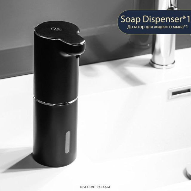 Automatic Foam Soap Dispensers Black 724GoShop