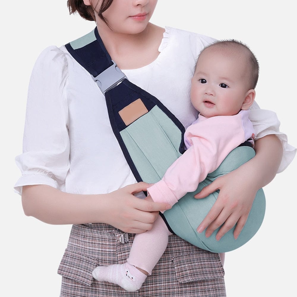 Shoulder Baby Carrier Sling Green 724GoShop