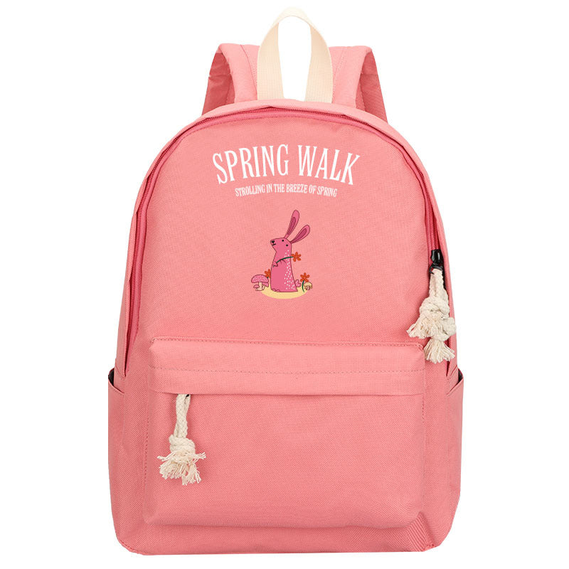 middle school student bag backpack pink gopher 724GoShop