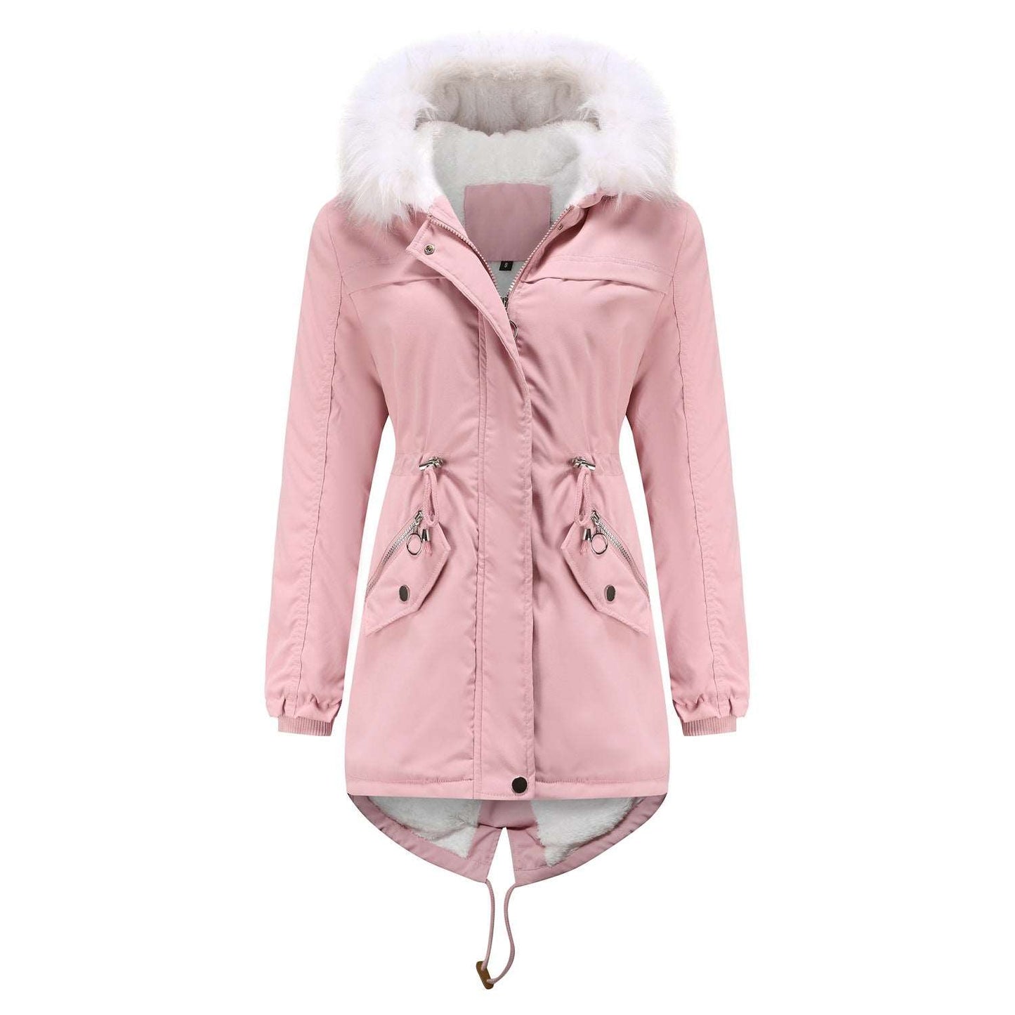 hooded warm long parkas women's winter jacket 724GoShop