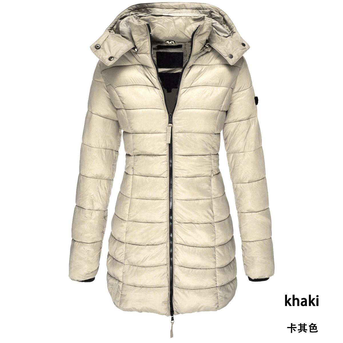 New Women Hooded Winter Warm Fashion Coats khai 724GoShop