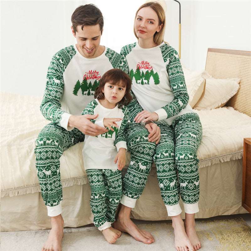 family mattching clothes green 724GoShop