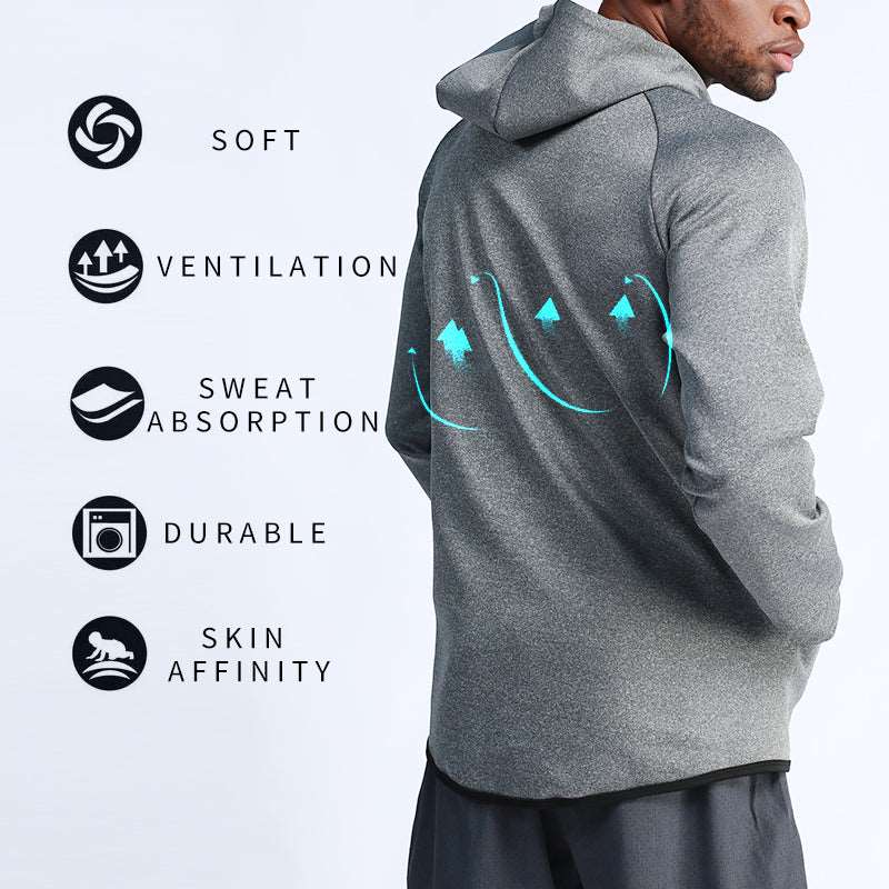 men's jackets gym Hoodie jacket 724GoShop