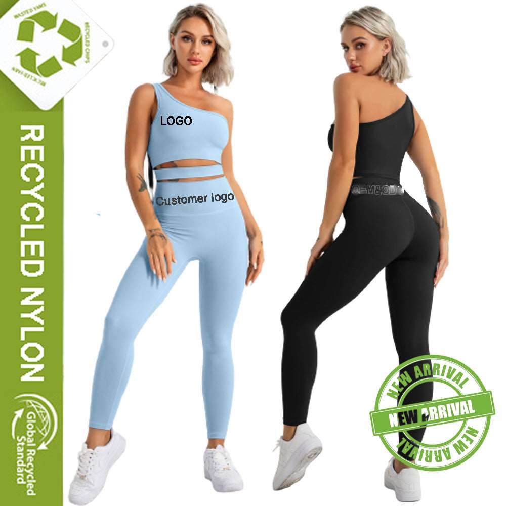 New Recycled Nylon Sport Long Yoga Set 724GoShop