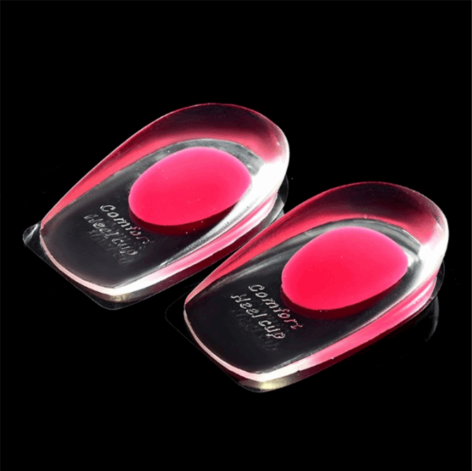 Ladies Silicon Gel Shoe Pads Pain Relief Red 724GoShop