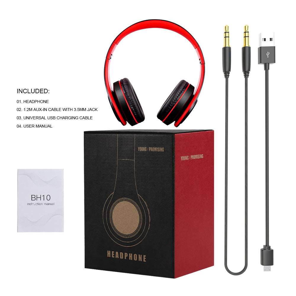 BH10 Computer gaming accessories BT v5.0 headphones bluetooth 724GoShop