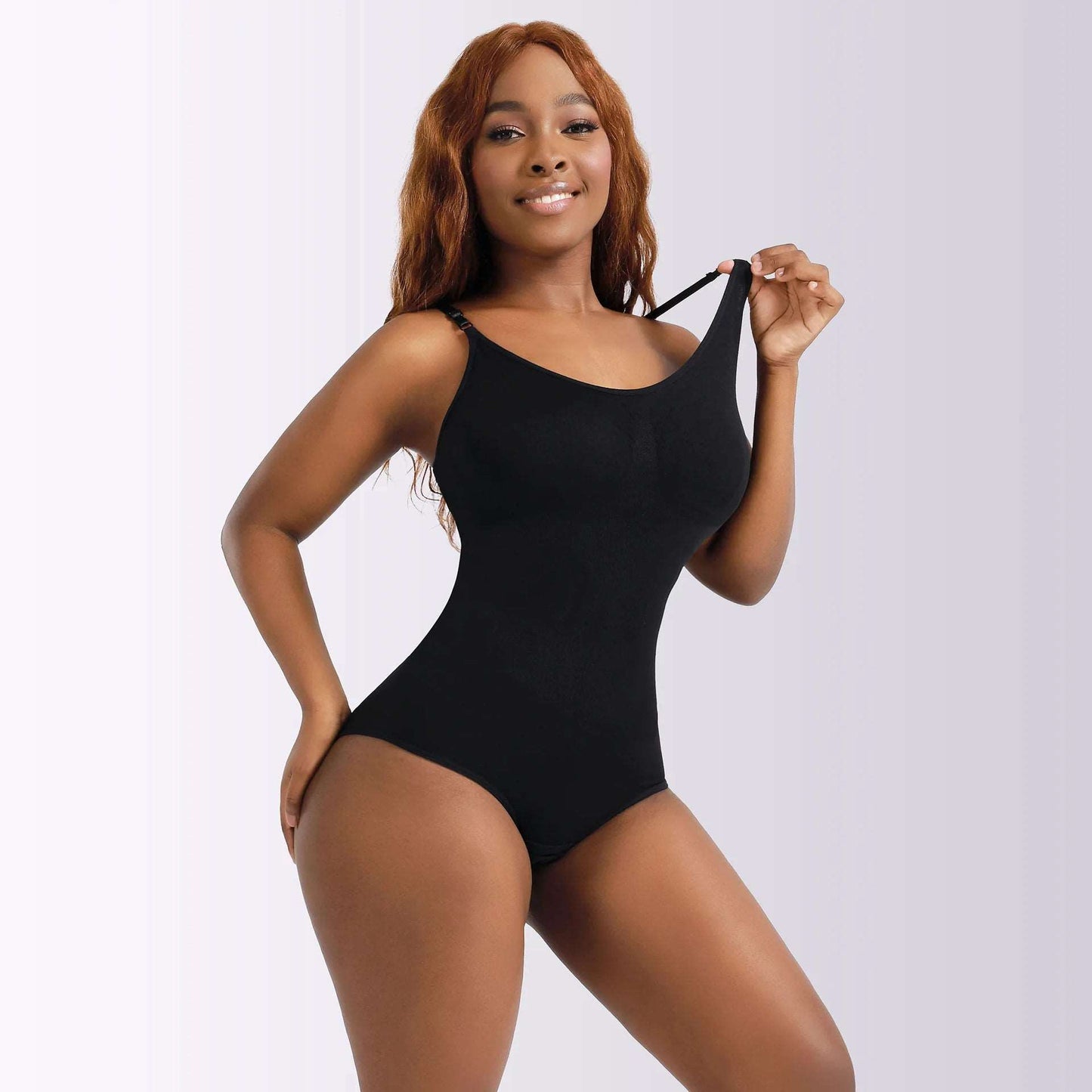 Elasticity Full Body Shaper Women Slimming Seamless Shapewear For Women shorter black color 724GoShop