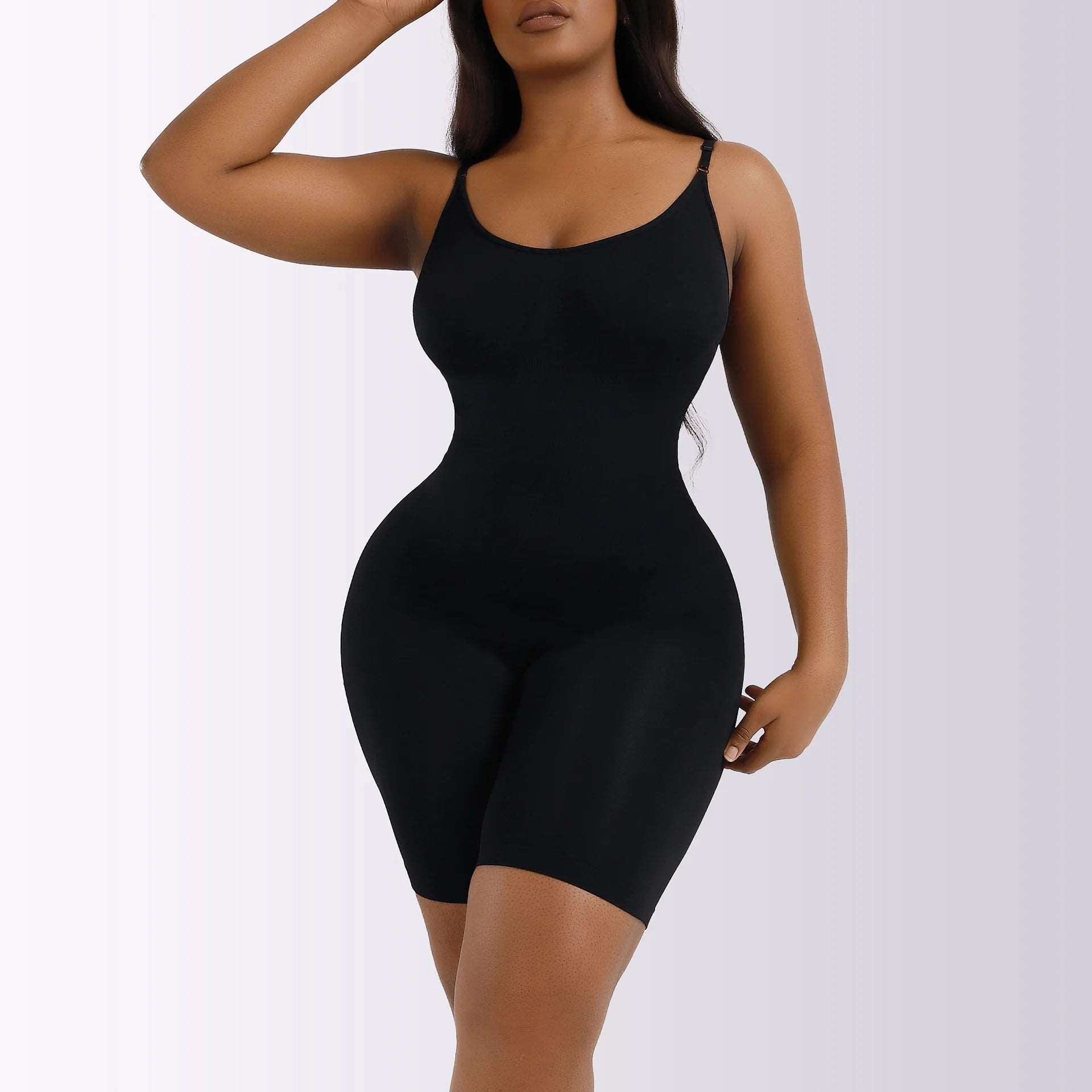 Elasticity Full Body Shaper Women Slimming Seamless Shapewear For Women Black color 724GoShop