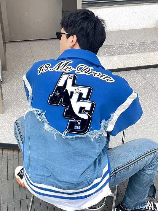 College Jeans Jacket 724GoShop