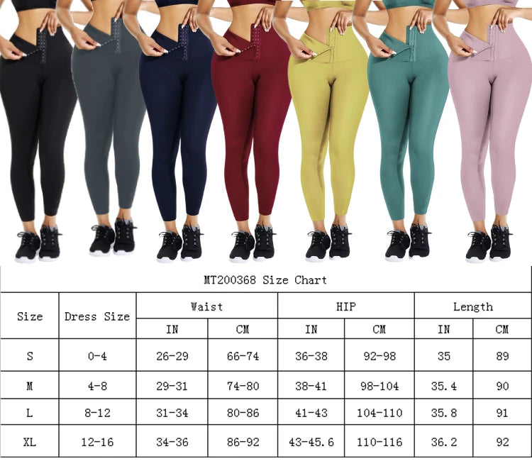 HEXIN Women's Shaper Shapewear For Women Slimming Corset Waist Shapers Yoga High Waist Trainer Leggings 724GoShop