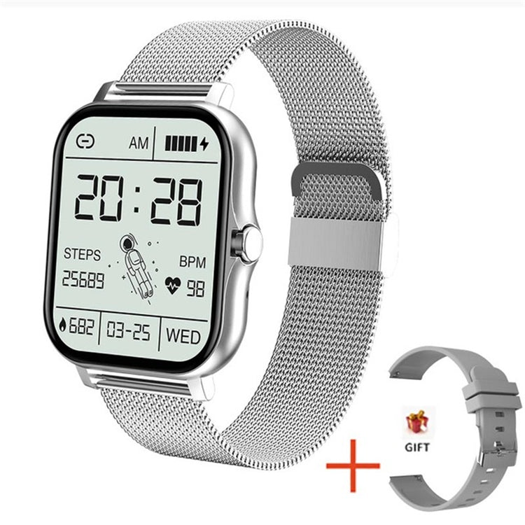 New Smartwatch 1.69" Mesh belt silver 724GoShop