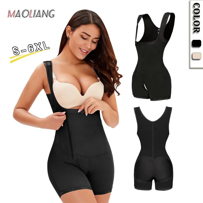 Slimming Tummy Control Shapewear Bodysuit High Waist Trainer Full Body Shapers For Women 724GoShop