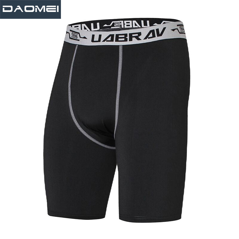 Elastic Leggings Fitness Shorts Mens 724GoShop