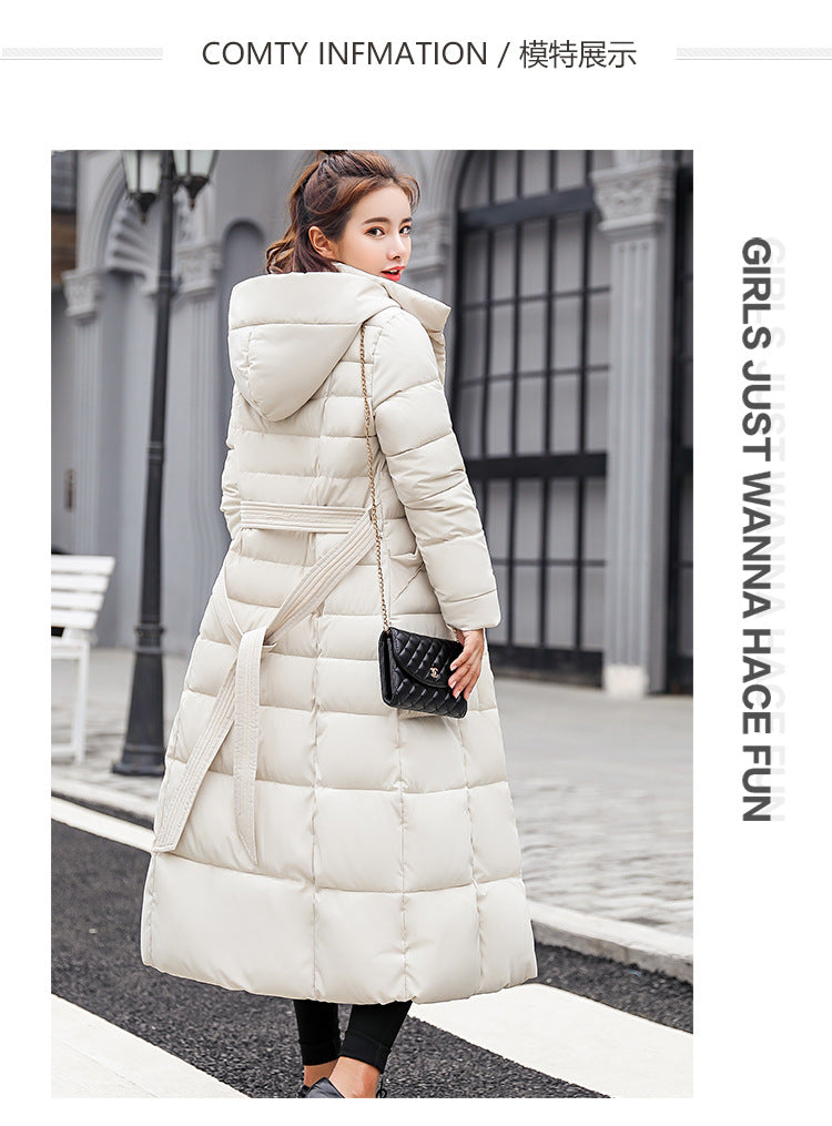 warm hooded cotton-padded women winter jackets coats 902-8 724GoShop