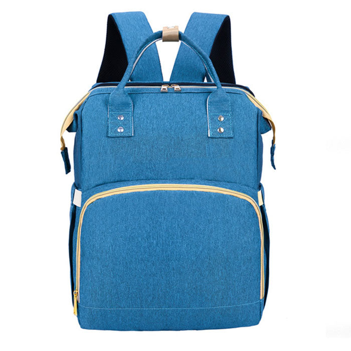 travel nurse bags baby diaper bag with baby bed Medium(30-50cm) Blue 724GoShop