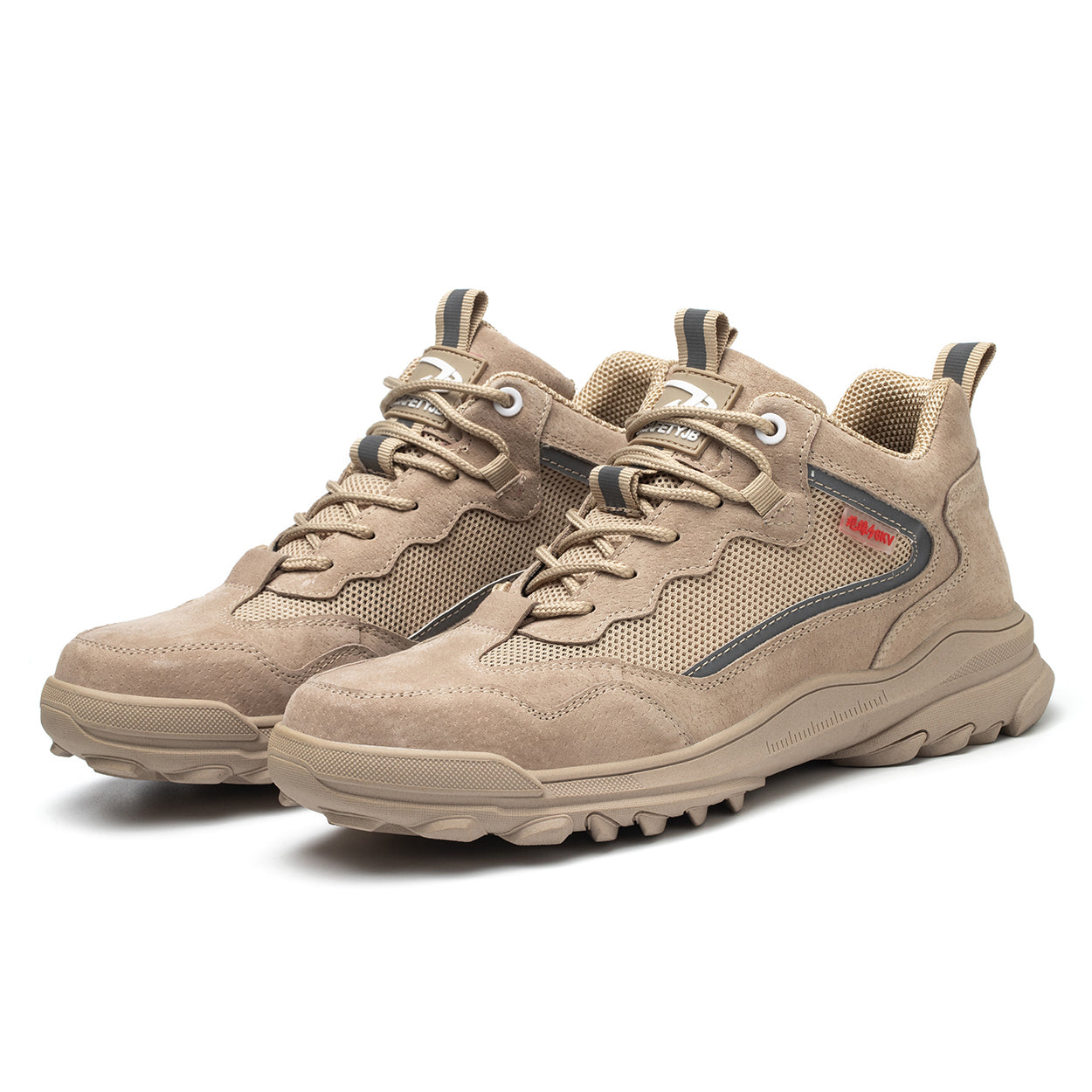 Super lightweight breathable armored suede hard men plastic steel toe work women specifications safety shoes for engineers 724GoShop