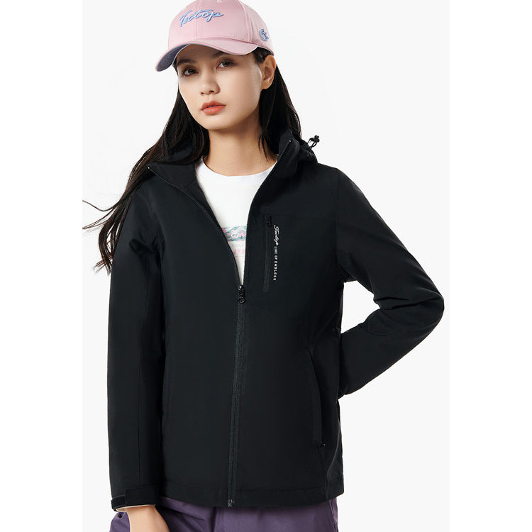 Women Winter Waterproof Windbreaker Coat Jacket Black 724GoShop