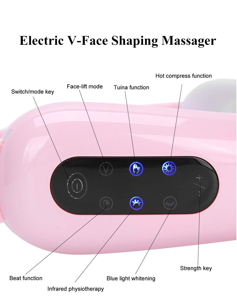 LED V Shape Skincare new Pink 724GoShop