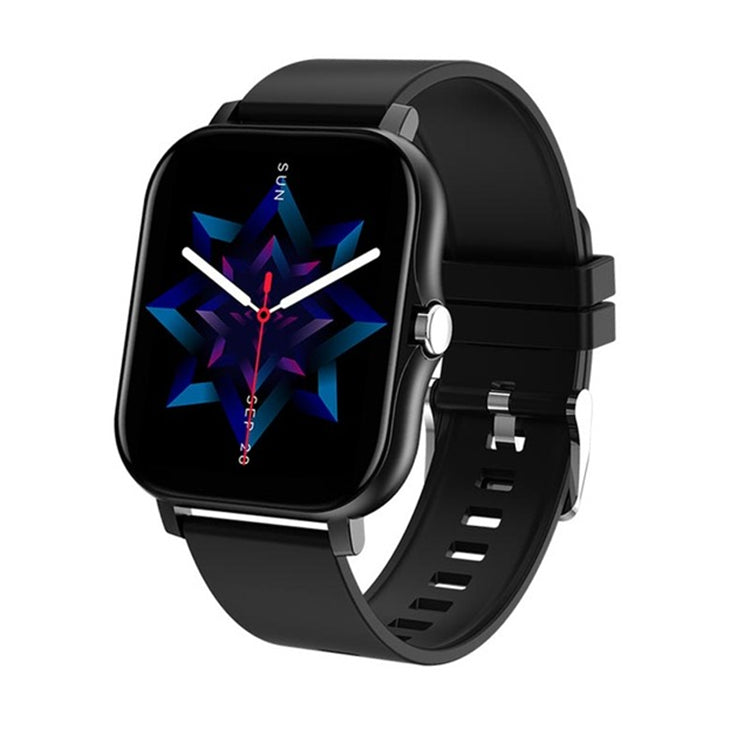 New Smartwatch 1.69" rubber black 724GoShop