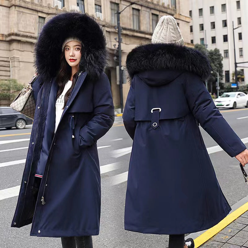 winter windproof women long jackets 724GoShop