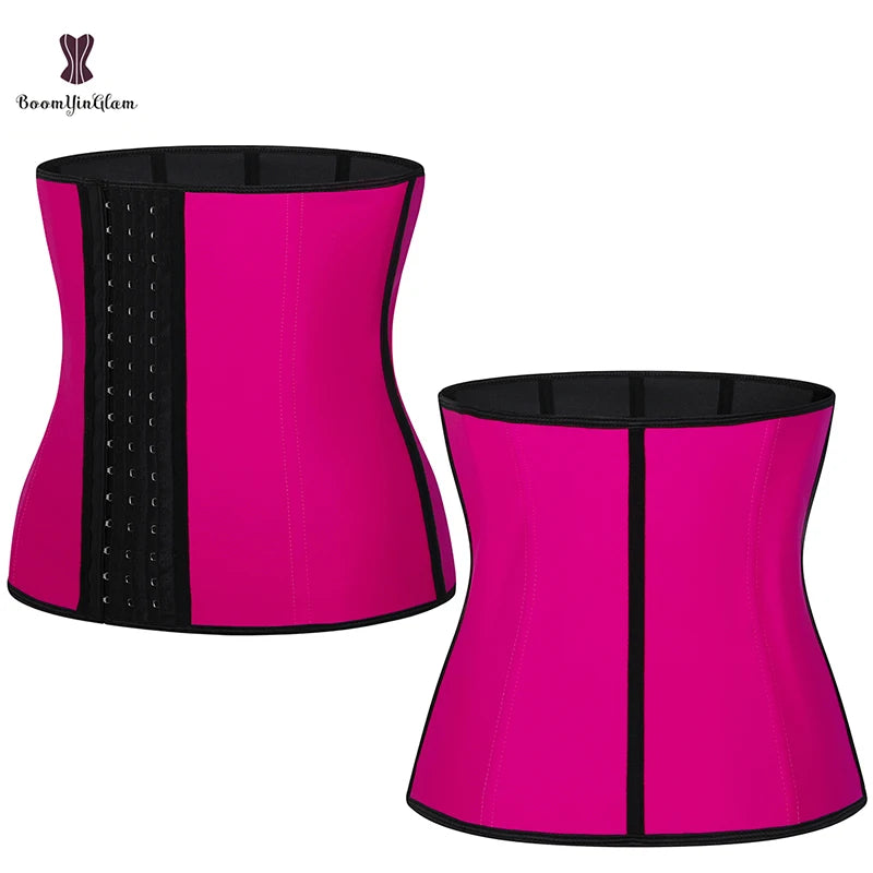 Rose Adjustable Waist Trainer Shapers Colombian Girdles 100% Latex Trainer 724GoShop