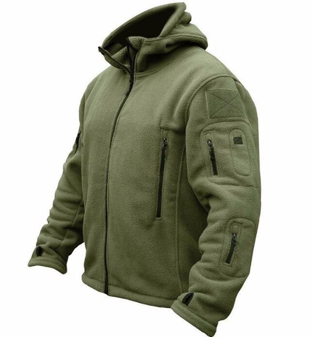 men's jacket windproof warm coats green 724GoShop