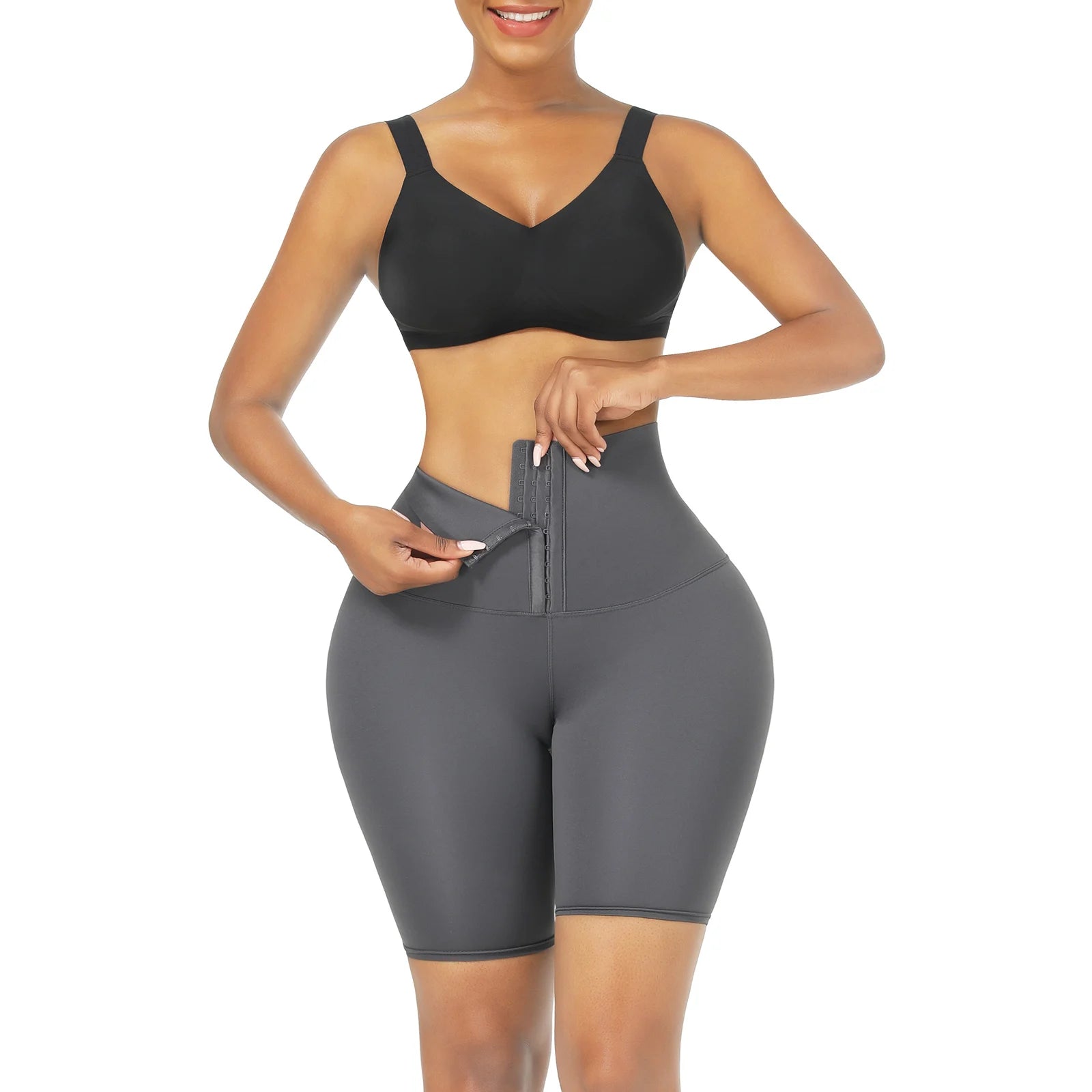 HEXIN Women's Shaper Shapewear For Women Slimming Corset Waist Shapers Yoga High Waist Trainer Leggings MT210220-GY1 724GoShop