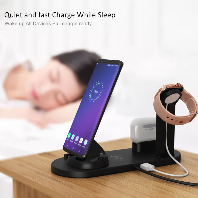 High Quality Wireless Charger 6 in 1 Multifunction Wireless 724GoShop