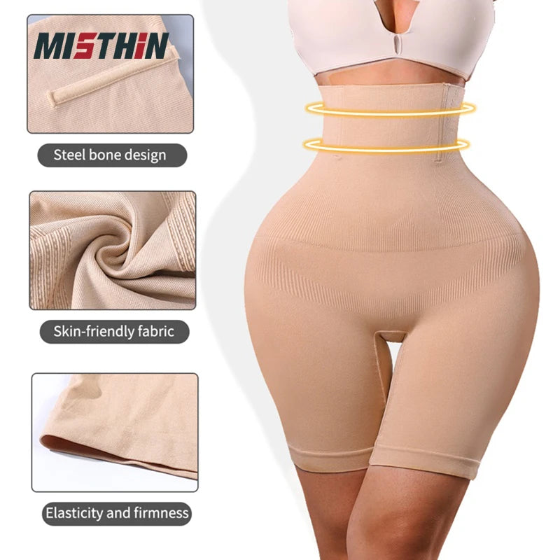 Women Full Body Seamless High Waist Panties Shapewear 724GoShop