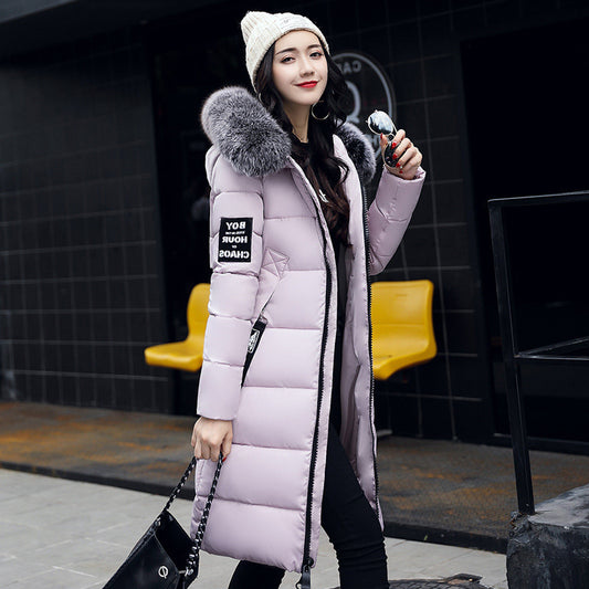 women slim long down winter jackets women coats 724GoShop