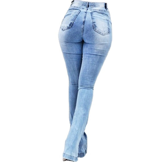 High Waisted Skinny Jeans Women 724GoShop