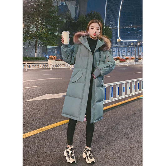 Vintage Warmth: Women's Oversized Parka Autumn/Winter Jacket for Cozy Style 724GoShop