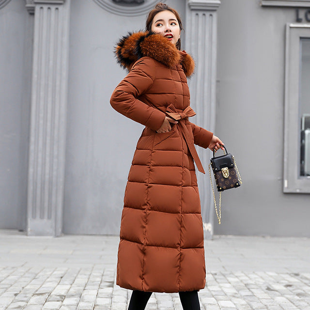 warm hooded cotton-padded women winter jackets coats 724GoShop