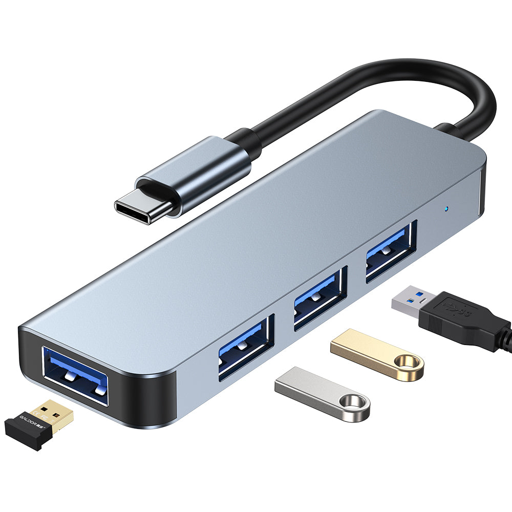 Laptop Mac-book Accessories Type C To Usb 3.0+2.0 4 Ports Usb C Docking Station Hub Usb CY068 724GoShop