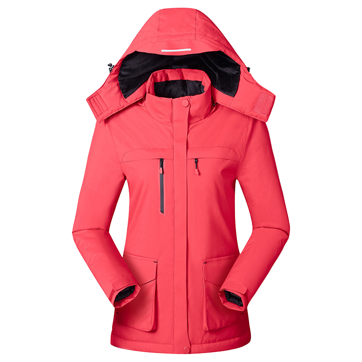 Waterproof for Unisex USB Electric Trekking Jacket Women-Red 724GoShop