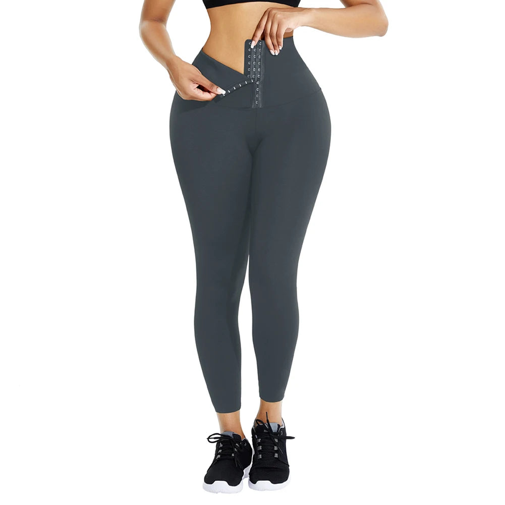 HEXIN Women's Shaper Shapewear For Women Slimming Corset Waist Shapers Yoga High Waist Trainer Leggings MT200368-GY1 724GoShop