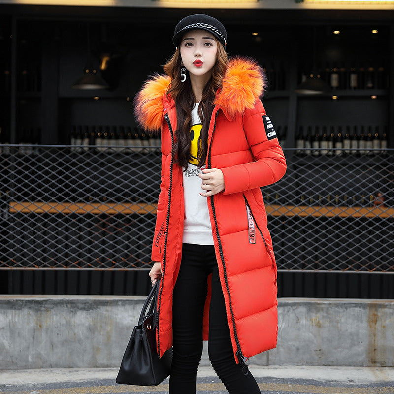 warm hooded cotton-padded women winter jackets coats 902-2 724GoShop