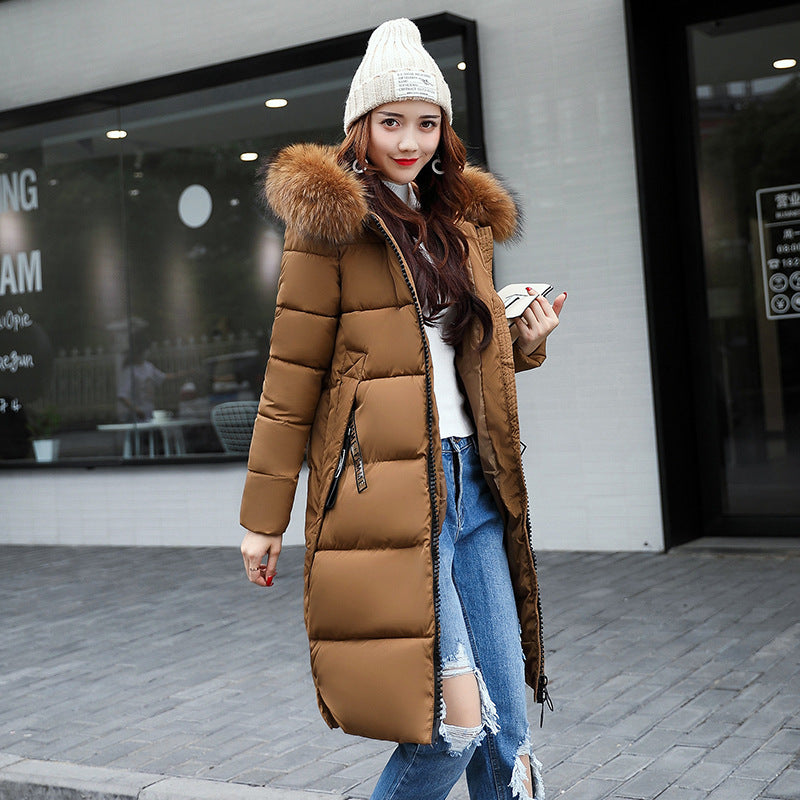 warm hooded cotton-padded women winter jackets coats M 902-3 724GoShop