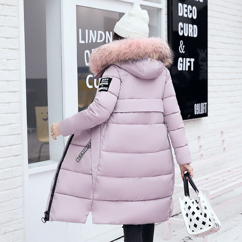 women slim long down winter jackets women coats 724GoShop