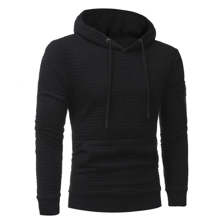 Mens Hoodies Sweatshirts Pullover Black 724GoShop