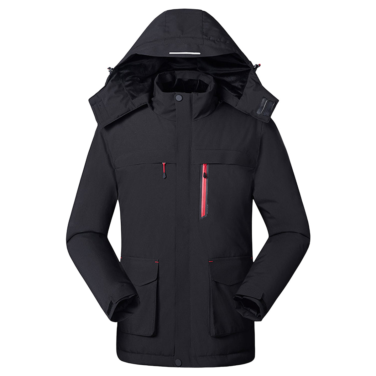 Waterproof for Unisex USB Electric Trekking Jacket Men-Black 724GoShop