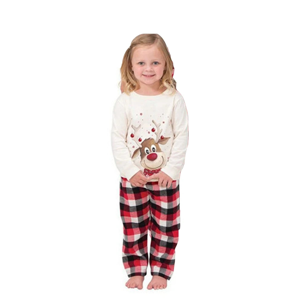 New Elk Paternity Suit Long Sleeve Set Women Sleepwear Christmas Pajamas 724GoShop