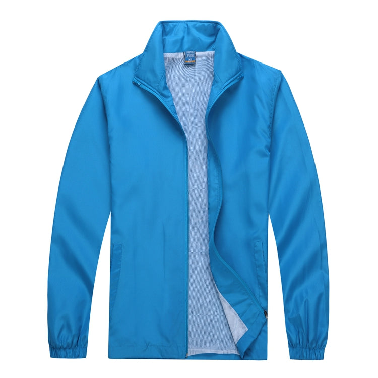 windbreaker waterproof jacket Blue 724GoShop