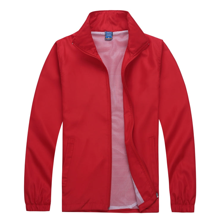 windbreaker waterproof jacket Red 724GoShop