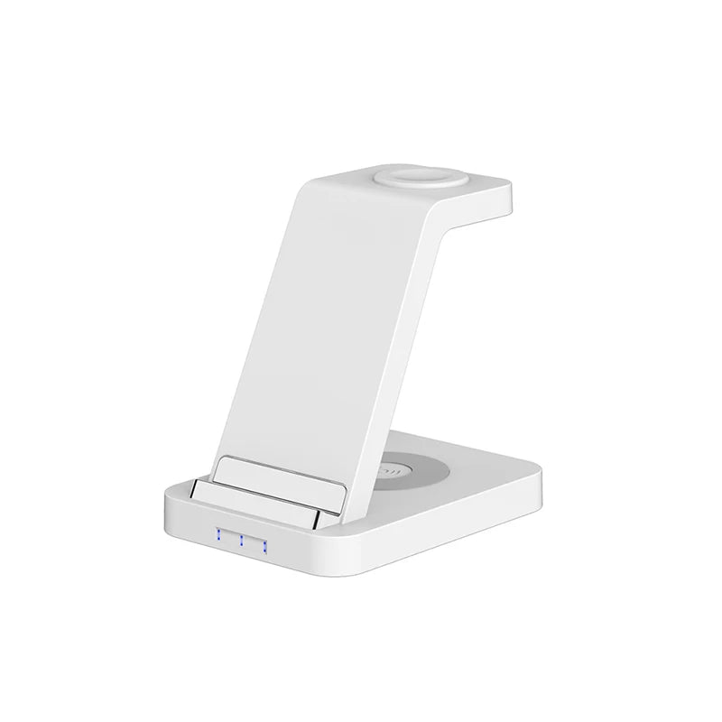 Hot seller 3in1 Wireless Charging Station for iPhone and Qi Mobiles 724GoShop