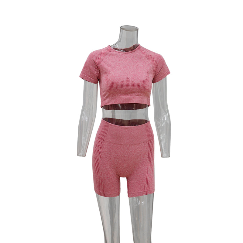 New Design Woman Fitness Set Outdoor Red 724GoShop