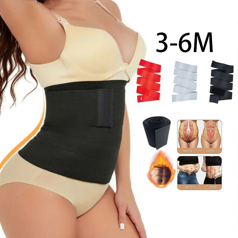 Fitness Shaper Waist Belt Wrap High Compression Waist Trainer 724GoShop