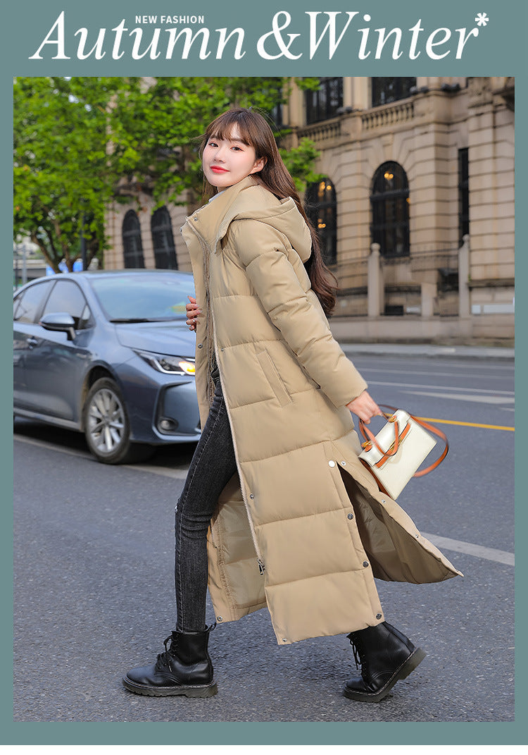 warm hooded cotton-padded women winter jackets coats 805-2 724GoShop