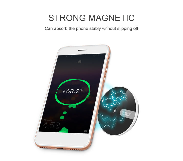 Wireless Magnetic Chargers Smart Mobile Phone 724GoShop